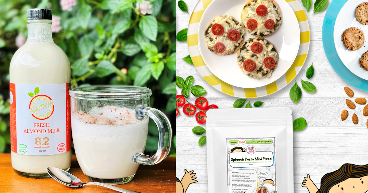 Homegrown Healthy Food Brands in Singapore That Sell Almond Milk